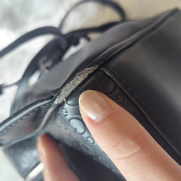 GUESS Black Backpack - Picture 8 of 14